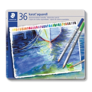 ステッドラー 色鉛筆 カラトアクェレル 水彩色鉛筆 36色 125 M36 