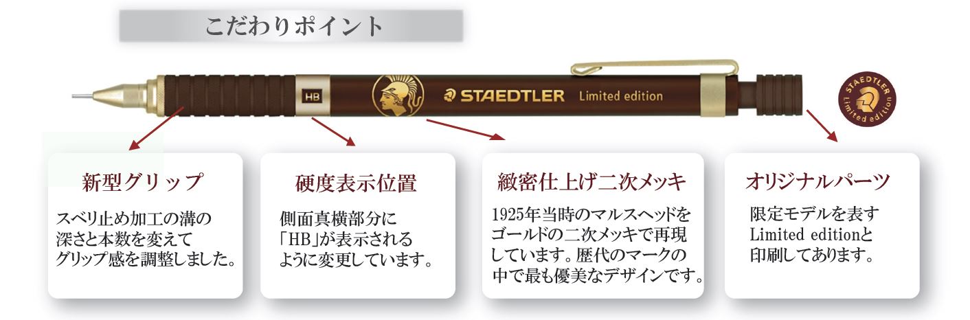 925 35シャープペンシル21年限定モデル 発売