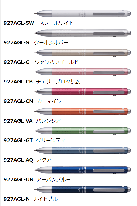 Staedtler Japan 927 AGL-SW 3 in 1 Pen 0.5mm Pencil /& 2 colors avant-garde White