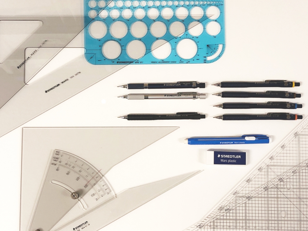 製図用具セット 文具 図面 建築 コンパス 三角定規 エラ 