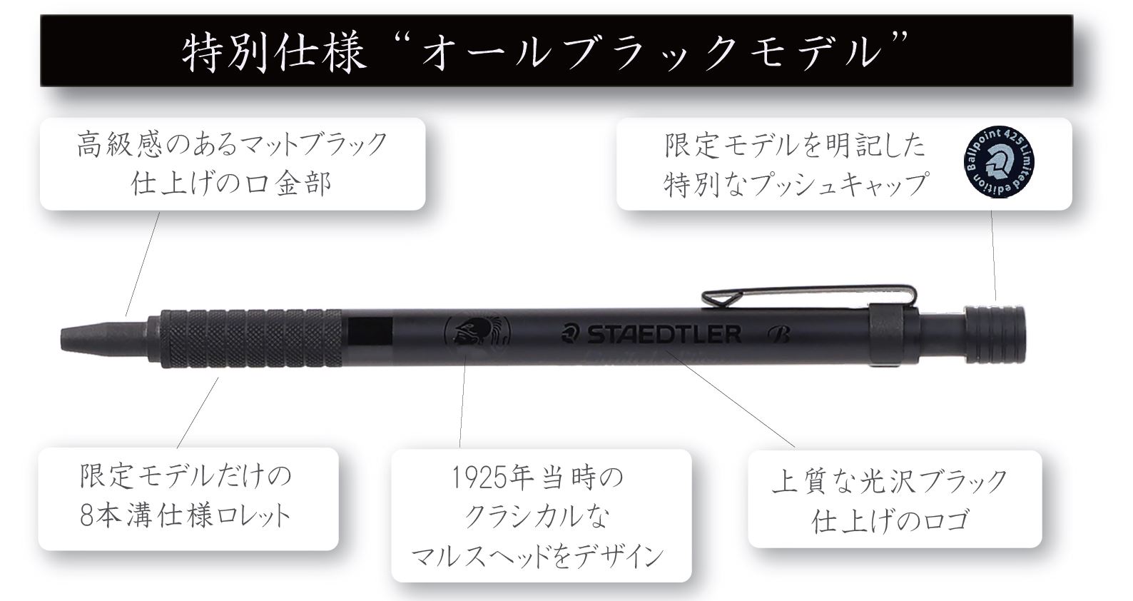 限定モデルボールペン